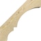 Ekena Millwork 6"W x 14"D x 14"H Balboa Rough Sawn Knee Brace, Douglas Fir BRC06X14X14BOA00RDF - alternate 2